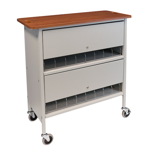 Artisan Series Chart Racks Lockable Privacy Style Holds 16 Binders up